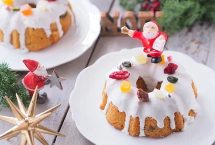 クリスマスケーキ　クグロフ